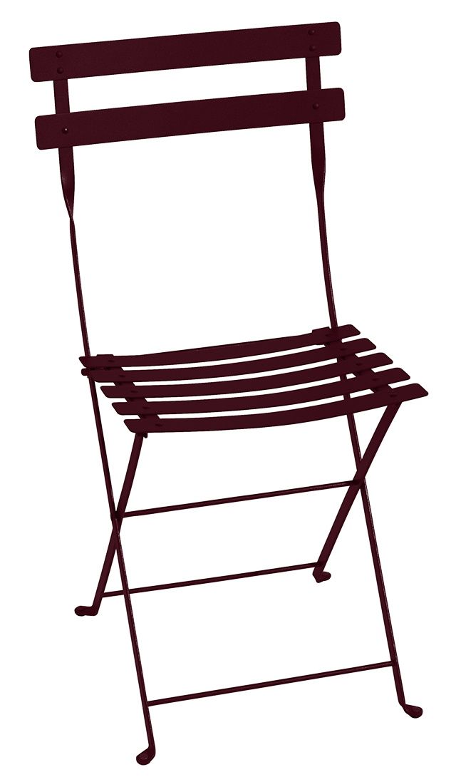 Bistro Outdoor Metal Chair Gartenstuhl Fermob Schwarzkirsche